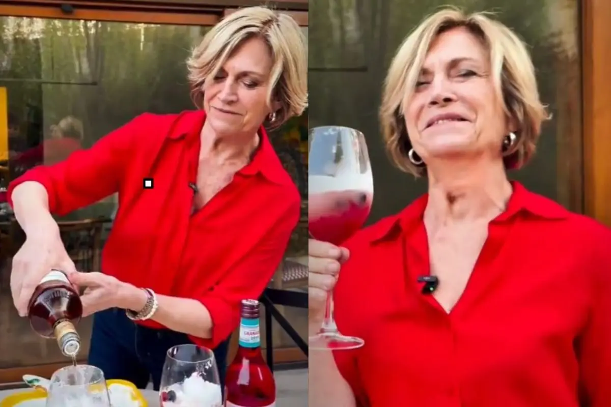 Evelyn Matthei comenzó con los festejos, Captura