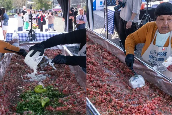 El pebre más grande del mundo en Huechuraba ,Instagram