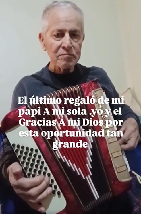 Anita Alvarado despidió a su padre - Instagram