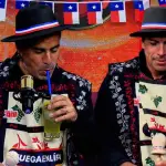 El \Kike\ Acuña y Esteban Paredes en el estudio de Tipsters, Captura