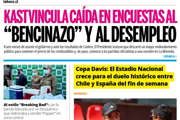 La Hora miércoles 15 de septiembre ,Captura