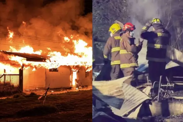 Lo que se sabe del trágico incendio en hogar de adultos mayores de Pitrufquén ,Redes sociales | X