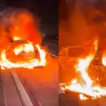 Auto de ex Gran Hermano explotó en plena carretera, Captura de Instagram | Fernando Altamirano