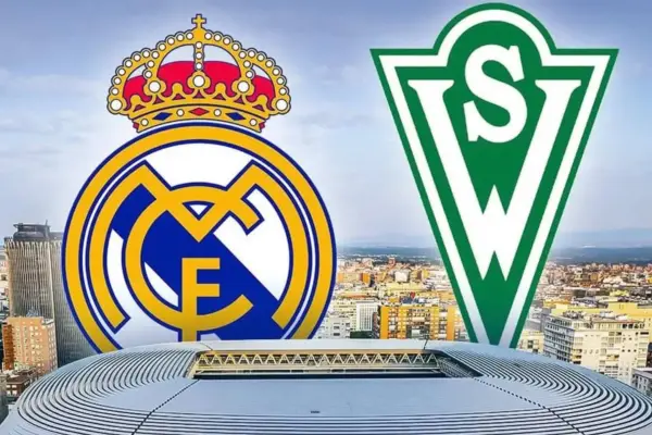 Santiago Wanderers vs. Real Madrid ,En Cancha