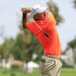 Nicolás Castillo jugando golf, Gira Golf MX
