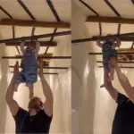 Pangal Andrade y su hija Alanna, Captura de pantalla