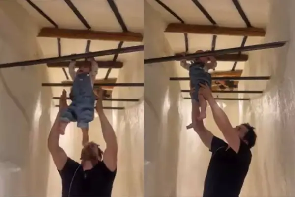 Pangal Andrade y su hija Alanna ,Captura de pantalla
