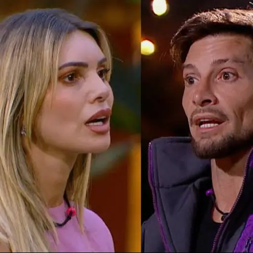 Duro cruce entre Faloon y Luis Mateucci  ,Mega 