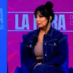 Mariela Montero en el estudio de \La Hora de Conversar\, Captura
