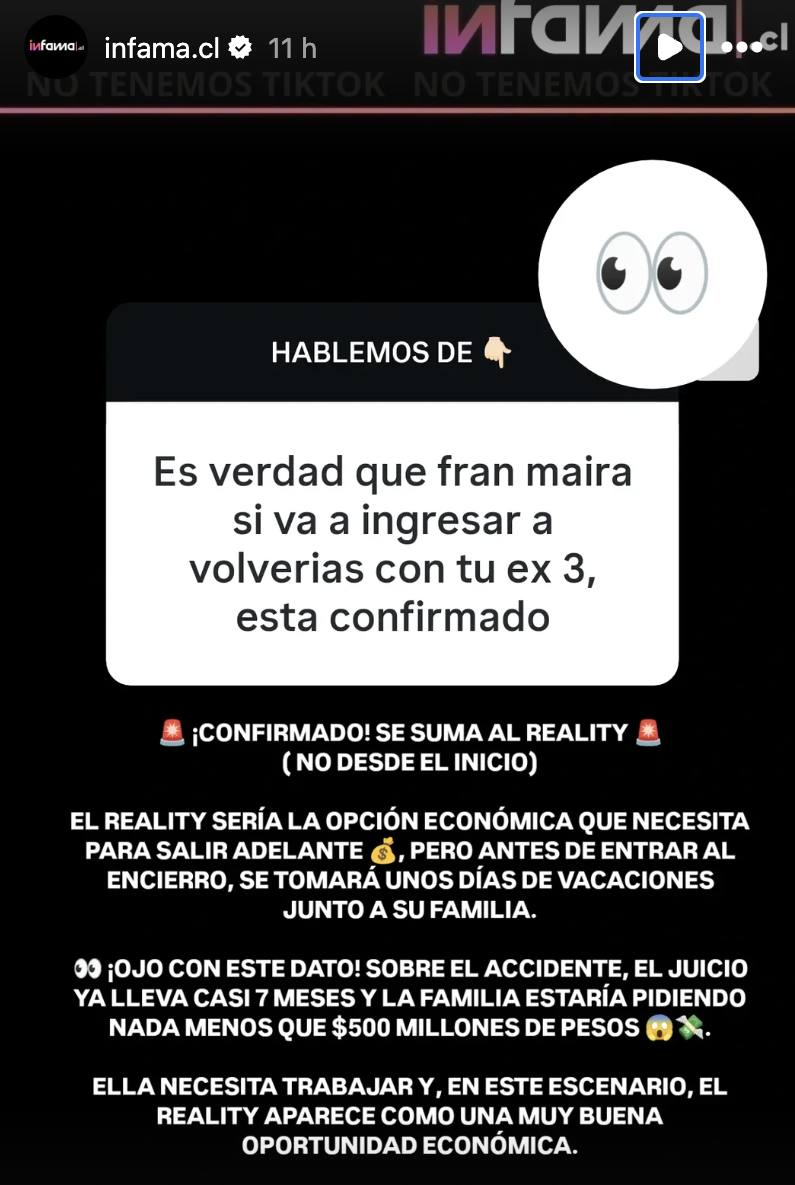 Fran Maira - Instagram (Infama)