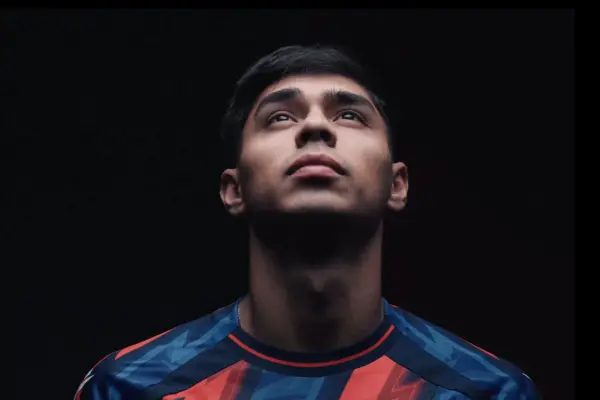 Dario Osorio en su nuevo equipo ,Captura