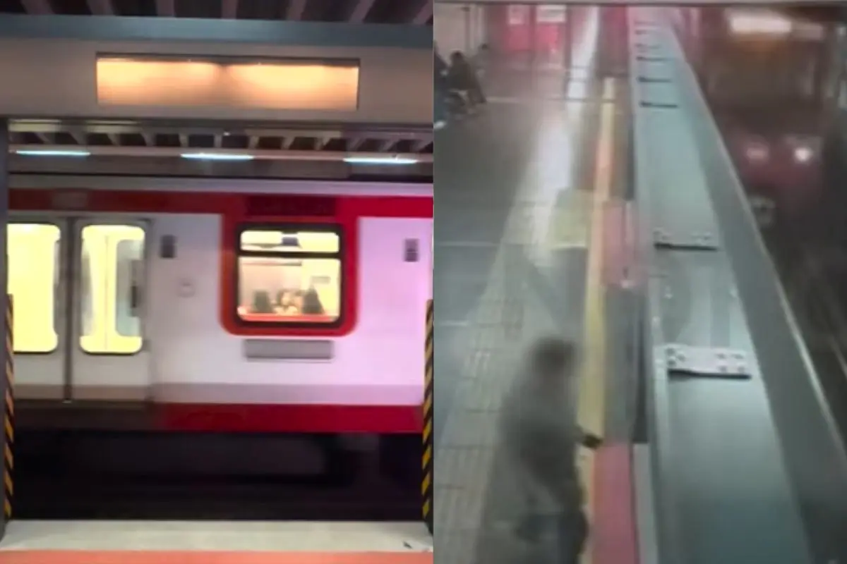 Una confusión fue fatal para pasajero del metro, Captura