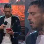 Mauricio Pinilla interpretó hit de Miguel Bosé, Captura