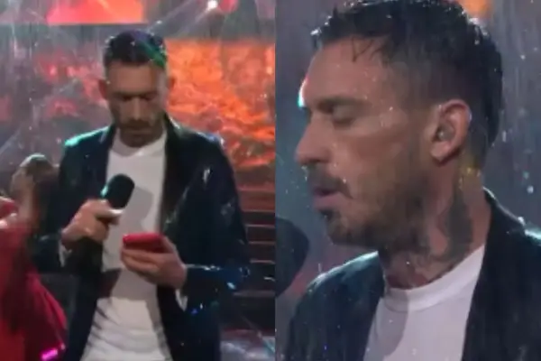 Mauricio Pinilla interpretó hit de Miguel Bosé ,Captura
