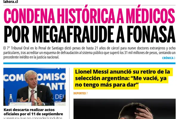Diario La Hora - 1 de septiembre ,La Hora