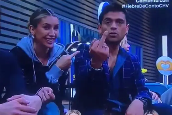 Polémico gesto se vio en \