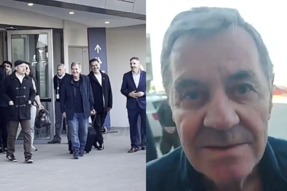 Mirko Jozic se encuentra de visita en Chile, Captura