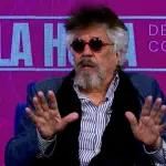 Adriano Castillo en el estudio de \La Hora de Conversar\, Captura