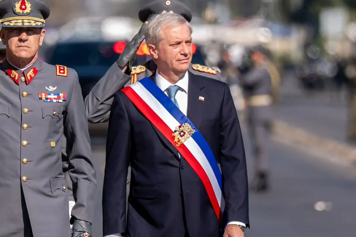 El Presidente de la República, José Antonio Kast Rizt, Cedida