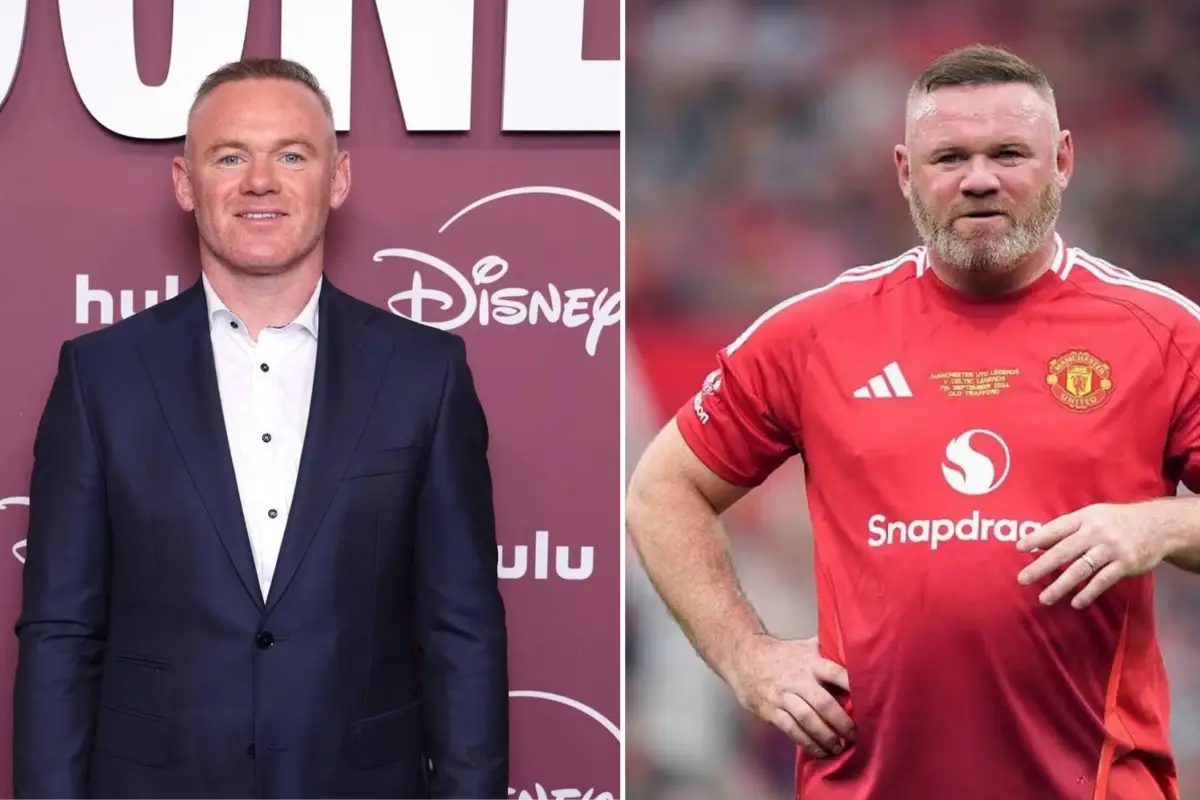 El cambio radical de Wayne Rooney, Montaje LH | Instagram