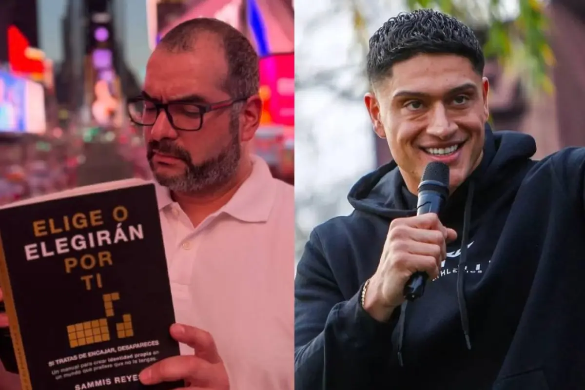 Cesarito destroza libro de Sammis Reyes, Redes sociales | Referencial