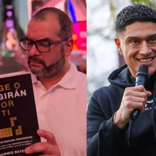 Cesarito destroza libro de Sammis Reyes ,Redes sociales | Referencial