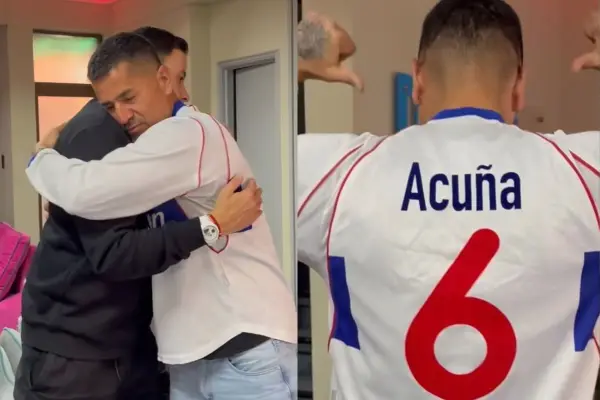 Alberto Jesús López le hizo llegar la camiseta al \