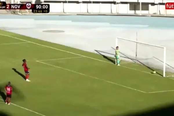 El penal más insólito que podrás ver ,Captura
