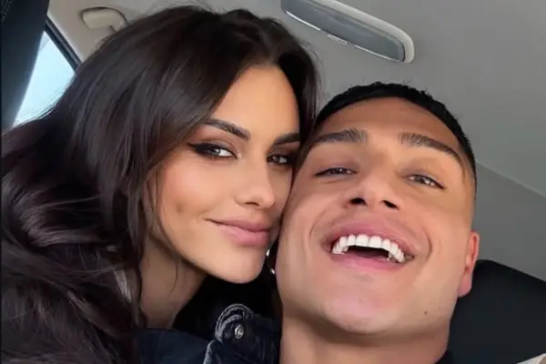 Emilia Dides feliz con su pareja, ¿Será tan así? ,Instagram