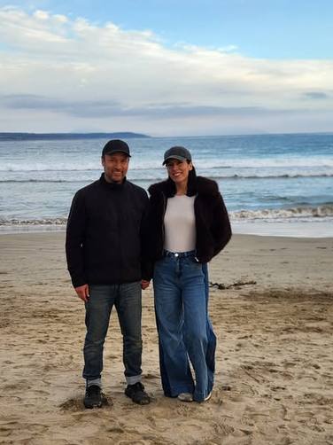 Andrés Velasco y su pareja - Captura de pantalla