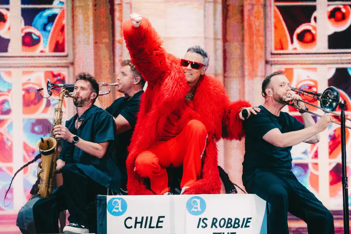 Robbie Williams show en Chile #2, Cedida | Lotus