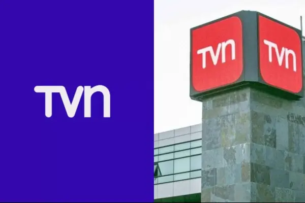 TVN cambió su tradicional color rojo ,TVN