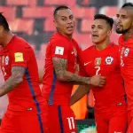 Paredes junto a Edu Vargas, Alexis y Vidal, otros tiempos, Instagram