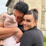 Emilia Dides y Sammis Reyes junto a su hija Mía, Redes sociales | Referencial