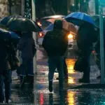 Pronostican hasta cinco días de precipitaciones en Santiago, Redes sociales | X