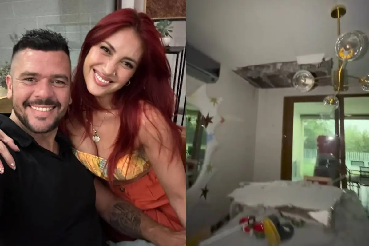 Casa de Karen Paola y Juan Pedro Verdier se vio afectada por tormenta, Referencial | Juan Pedro Verdier (Instagram)