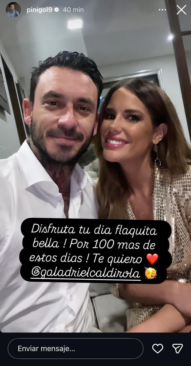 La tierna dedicatoria de Mauricio Pinilla a Gala Caldirola por su cumpleaños - Mauricio Pinilla | Instagram (captura)