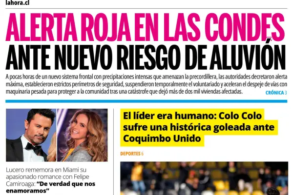 La Hora lunes 12 de octubre ,La Hora lunes 12 de octubre