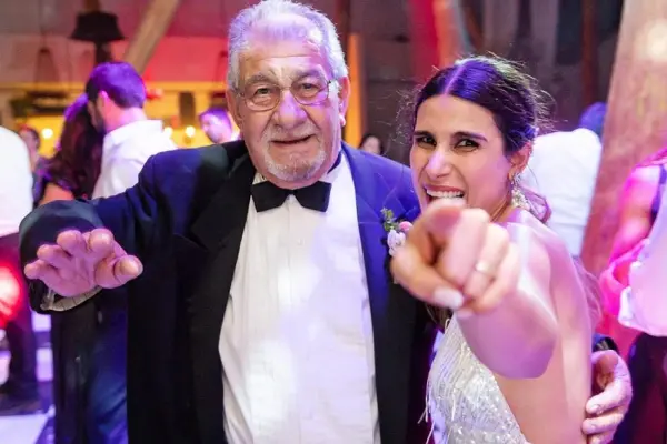 Juan Francisco Crovetto y su hija Francisca Crovetto ,Instagram