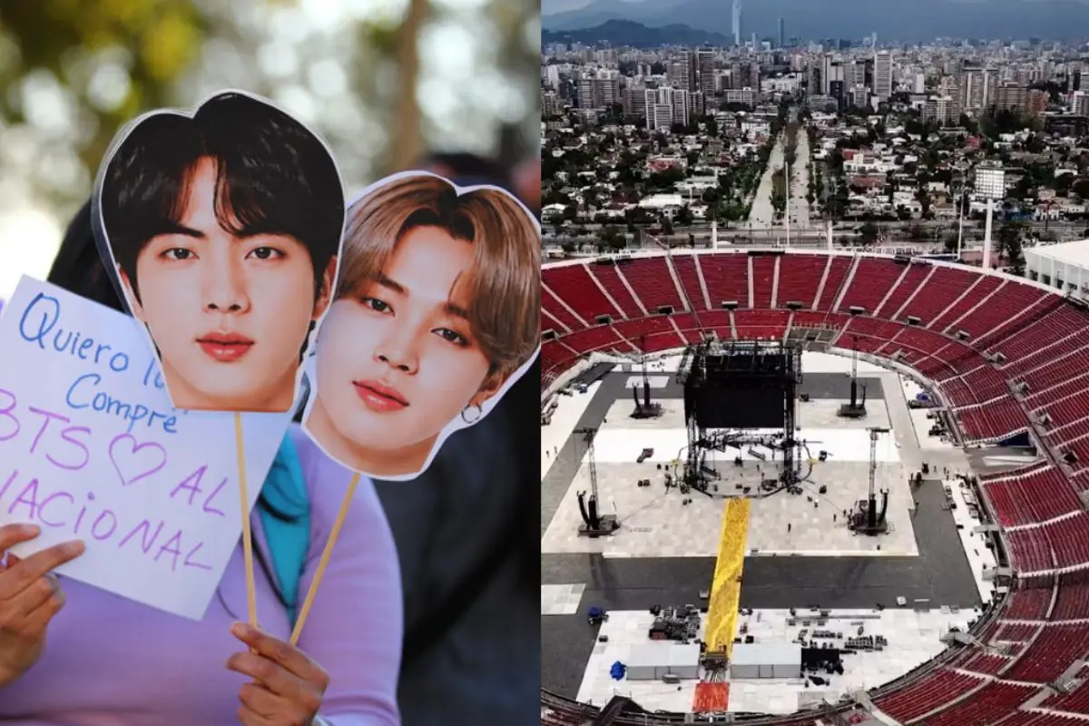 BTS se presenta este miércoles en el Estadio Nacional ,Captura