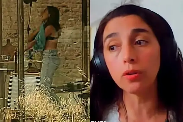 Daniela Tobar, protagonista de la casa de vidrio ,Captura