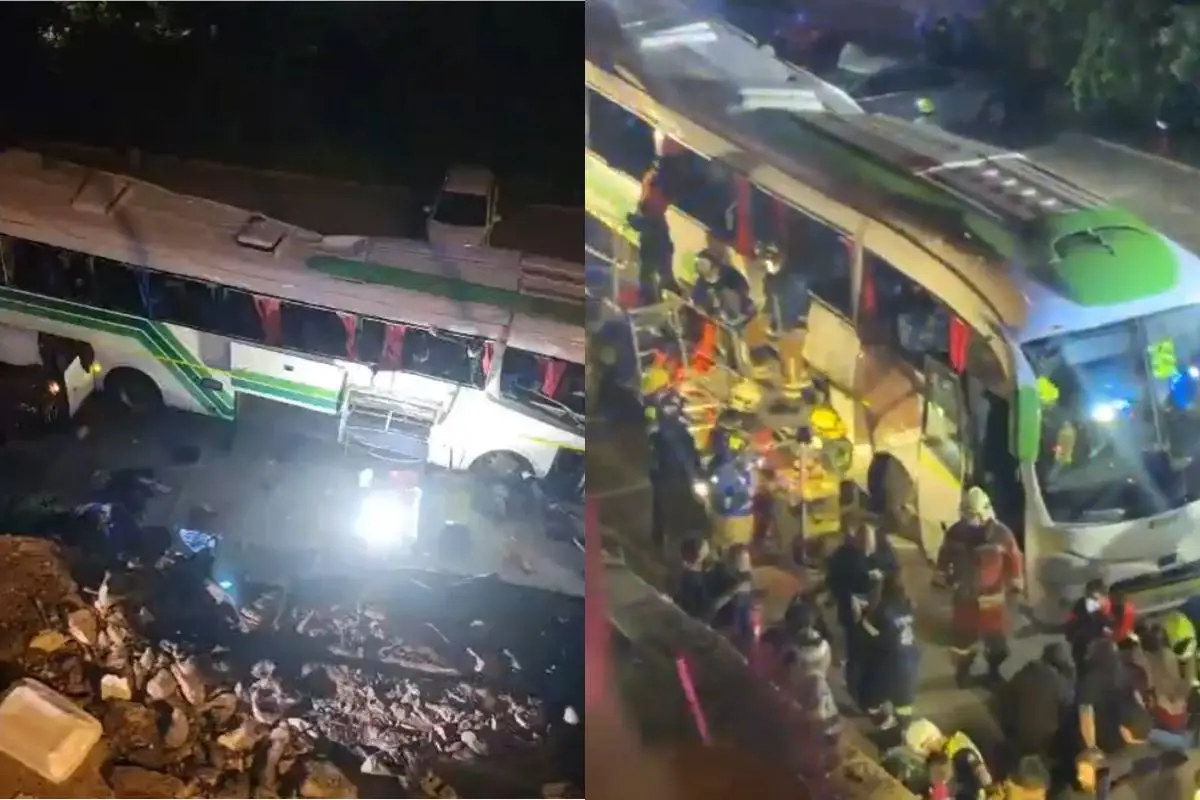 Accidente en Valparaíso, Captura de pantalla