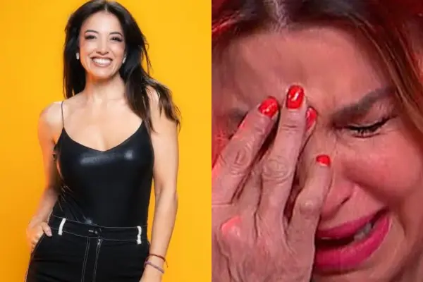 Pancha Merino no pudo contener las lágrimas en TV ,Captura