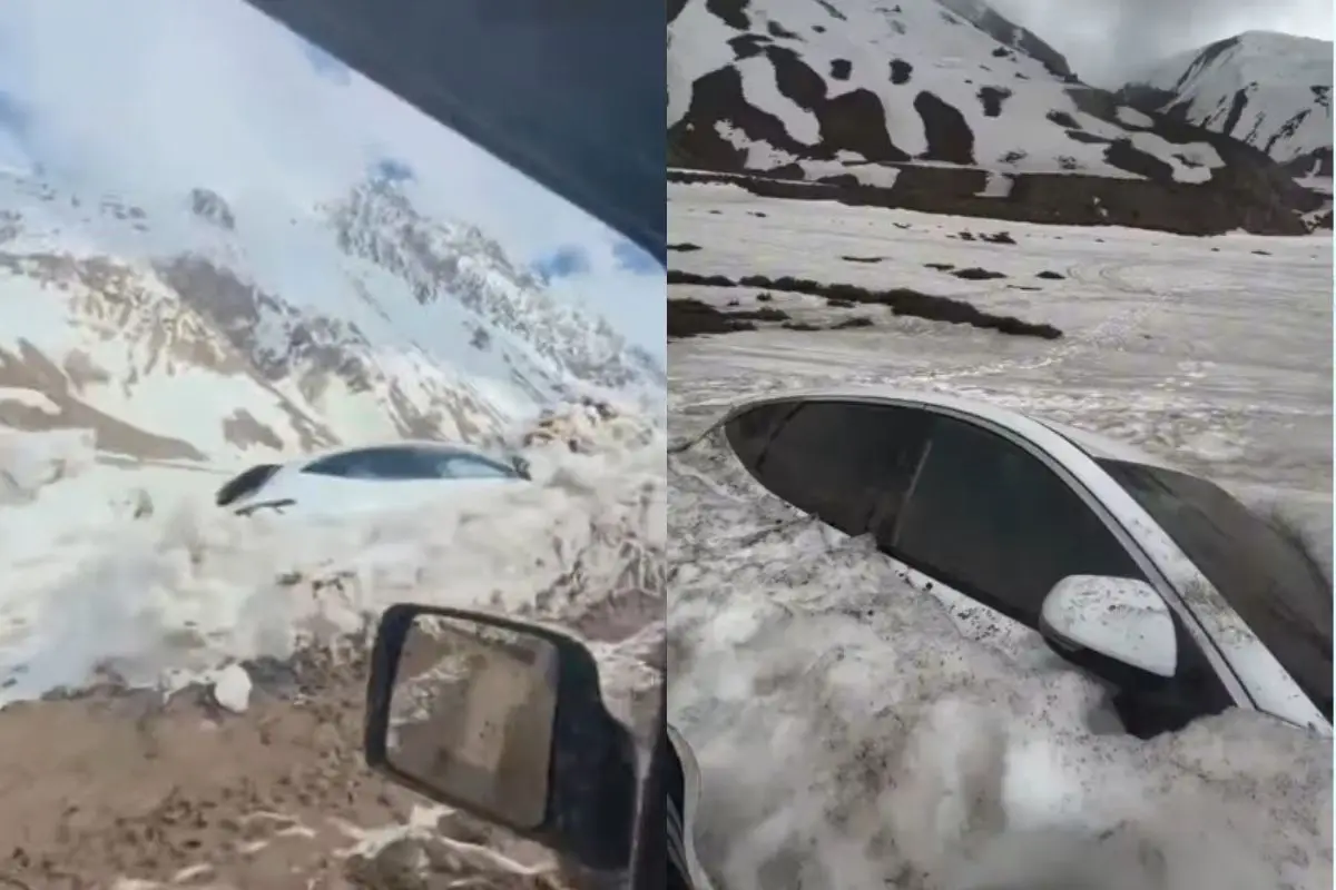 Así fue encontrado el auto de El Chino, Captura