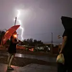 tormenta eléctrica