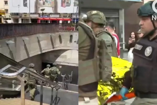 El delincuente fue trasladado hasta un centro asistencial ,Captura