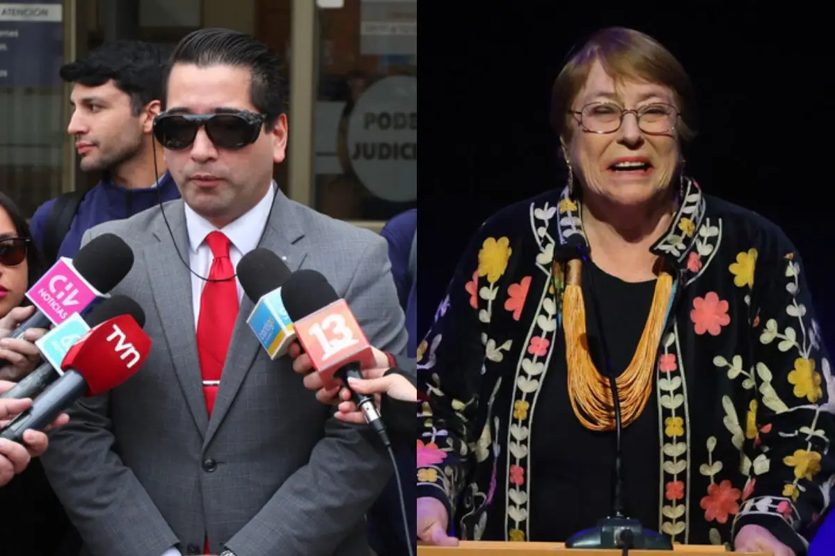 Javier Olivares barrió con la ex Presidenta Bachelet, Instagram
