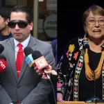 Javier Olivares barrió con la ex Presidenta Bachelet, Instagram