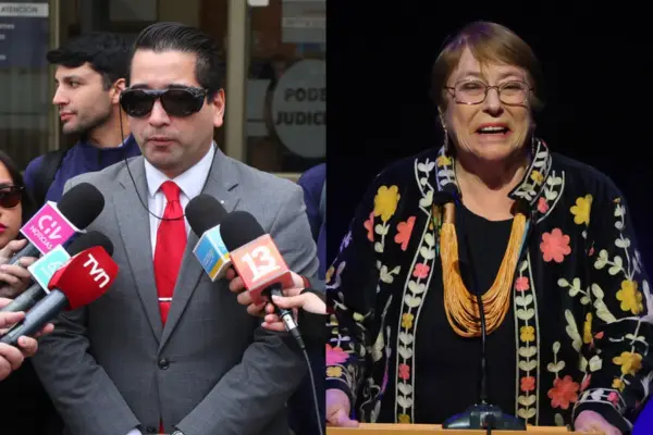Javier Olivares barrió con la ex Presidenta Bachelet ,Instagram