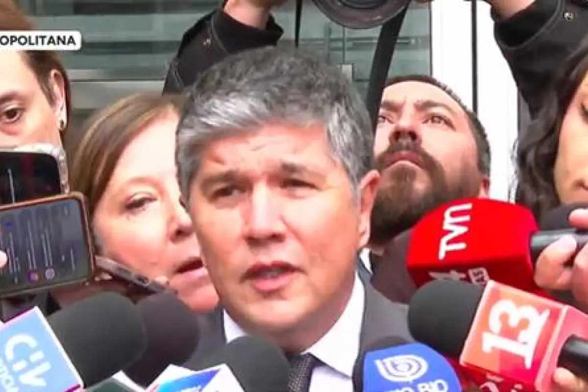 Manuel Monsalve tras la audiencia, Captura de pantalla